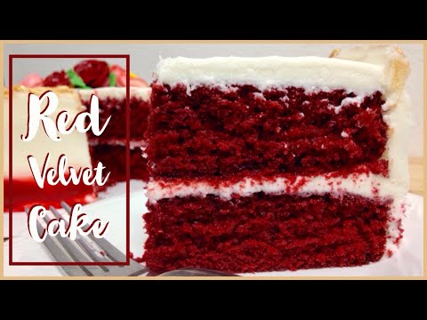 How to make the Best Moist Red Velvet Cake