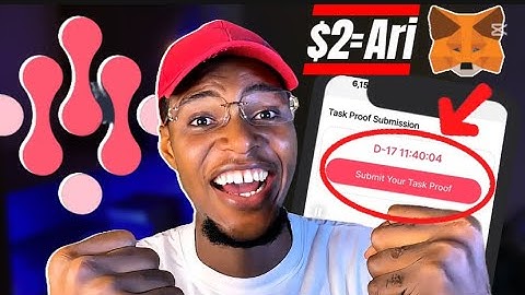 💥How To Connect Metamask To Arichain Wallet & Complete Discord Wallet linking Task Fast!" $2=Ari🤑