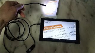 Endoscope Camera IP67 Waterproof 7mm 3IN1 For Android Phones PC USB  - 