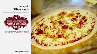 Semgeeks Receives Office Lunch From Doughboys In Belmar, Nj
