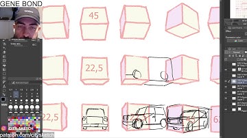 How to rotate objects in perspective, camera angles