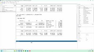 Stata Basics: Multiple Regression & Omitted Variable Bias