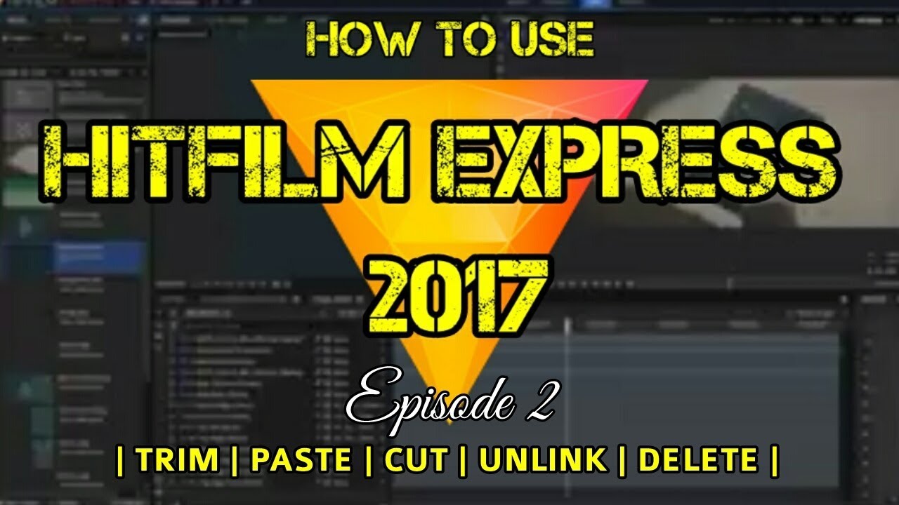 hitfilm express trim video hitfilm express trim video