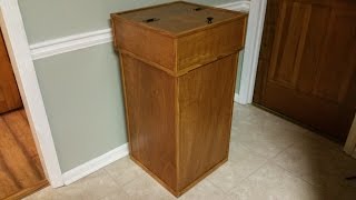 Build Your Own ManSized Kitchen Garbage Can