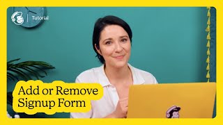 Add or Remove a Signup Form on Your Facebook Page (2023)