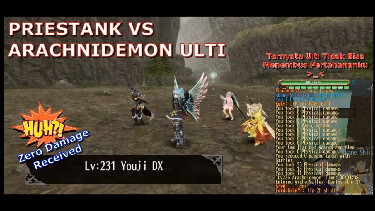 Toram Online l Priestank VS Arachnidemon Ultimate