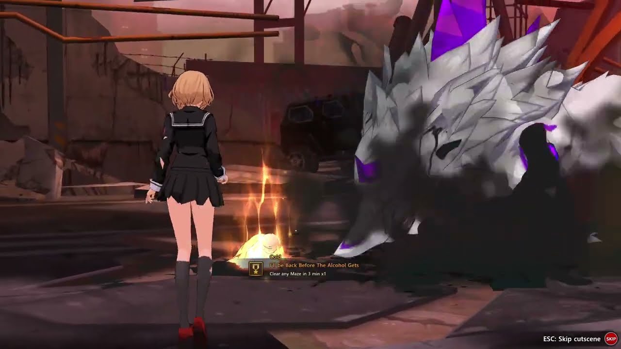 Soulworker Control Zone 43 Episode 1 (Main Quest) Speedrun 1 Min 36s 300ms (Haru)