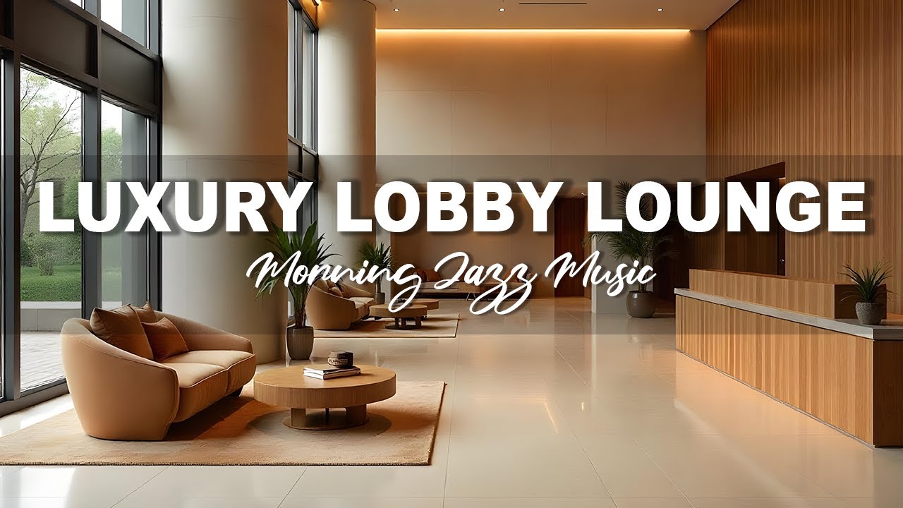 Hotel Lobby Music 2025 - Smooth Jazz Saxophone Instrumental Music ...
