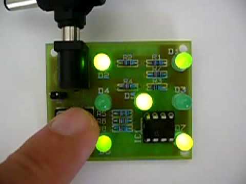 HobbyTronics - elektronikus dobókocka