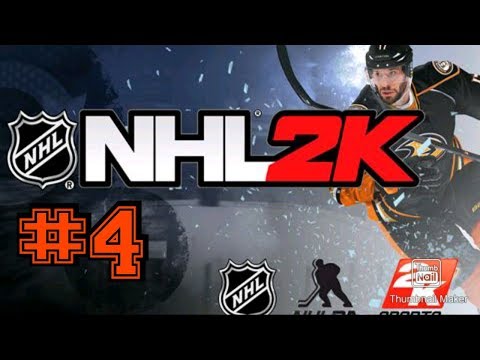 NHL 2K Прохождение #4-СЛОЖНАЯ ИГРА С КАЛГАРИ