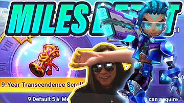 9 YEAR ANNIVERSARY TRANSCENDANCE SCROLL SUMMONS - SUMMONERS WAR