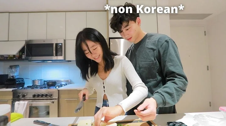Making a Korean Recipe but I instruct ONLY in Kore...