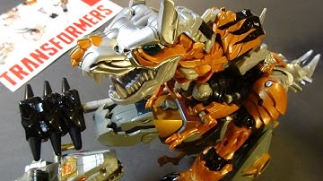 Unboxing: GRIMLOCK Transformers 4 Age of Extinction Action Figure (Generations Voyager)