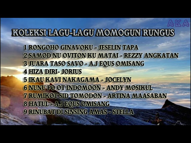 LAGU SABAHAN - KOLEKSI LAGU-LAGU MOMOGUN RUNGUS VOL.1 class=