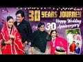 30 years journey  happy wedding anniversary  zubeda ali  strikers