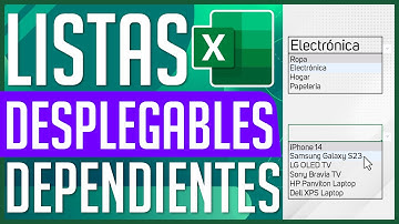 Listas Desplegables Dependientes en Excel SIN MACROS 2024 (2 Métodos Fáciles y Rápidos)