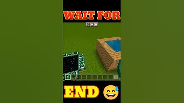 Minecraft end portal logic #shortsfeed #minecraft #logic #endportal