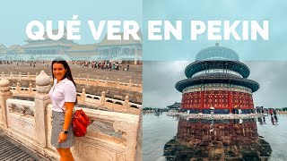 QUÉ VER EN PEKIN ⛩ Ciudad Prohibida, Beihai Park, etc.