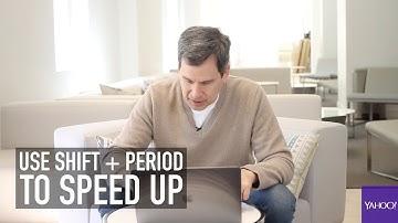 How to speed up YouTube playback with a keystroke