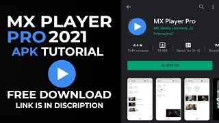 MX Player Pro 2021 Apk Free Download screenshot 1