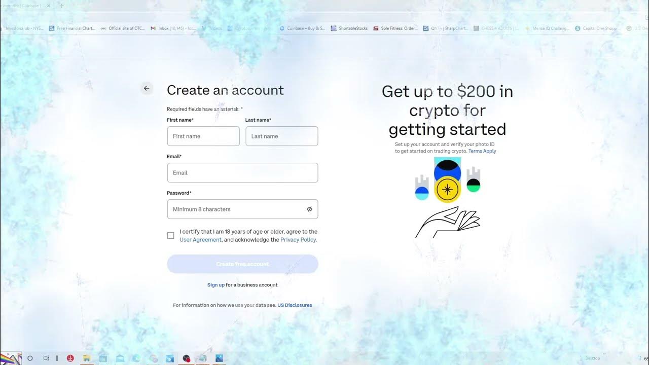 GET UP TO $200 IN CRYPTO FOR GETTING STARTED IN COINBASE - YouTube