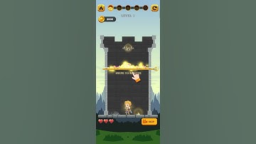 Rescue hero walkthrough and solutions level 1 #youtubeshorts #shorts