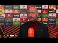 Erik ten Hag sends his thanks to the Old Trafford crowd for being right behind the team from the off