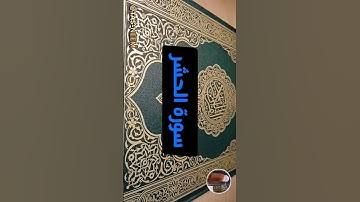 صوت يريح النفس القارئ الشيخ أنس العمادي