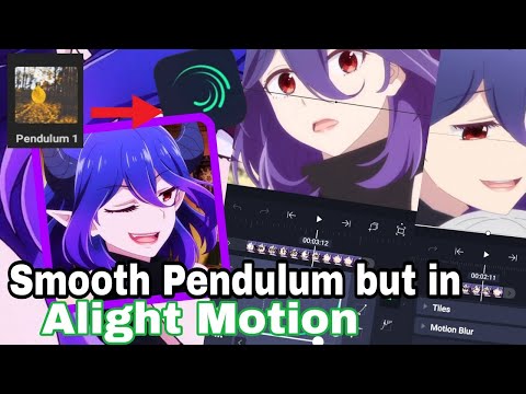 Smooth Capcut Pendulum Animation But In Alight Motion