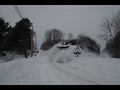 Snow plows hard at work on Prince Edward Island, Canada ...
