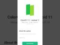 ColorOs 11.1 Android 11 New update oppo A16k