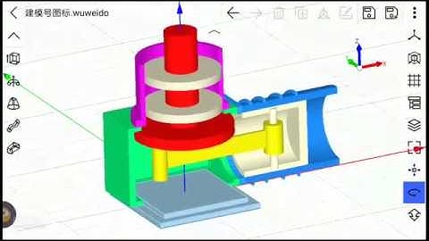 Cylinder Engine Tutorial Part 3| Wuweido 3D CAD Mobile