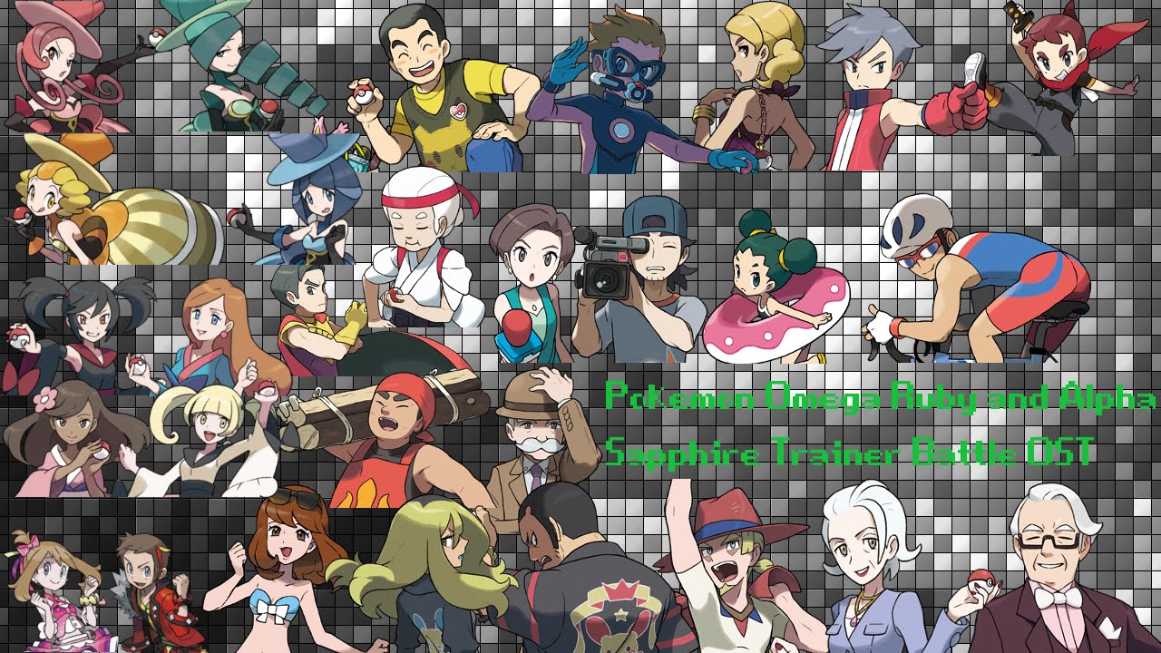 Pokemon Omega Ruby and Alpha Sapphire Trainer Battle Music OST.