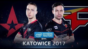 CS:GO - Astralis vs. FaZe [Train] - IEM Katowice 2017 - Group A