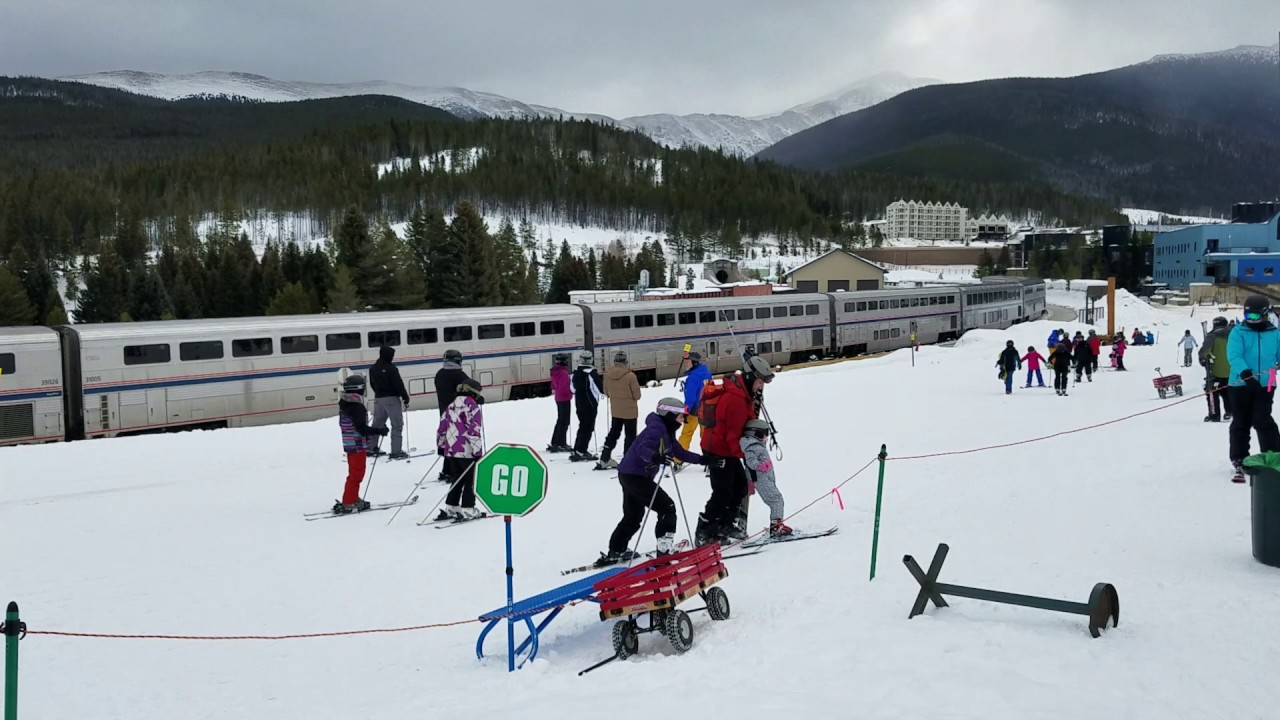 Westbound California Zephyr at Winter Park Resort YouTube