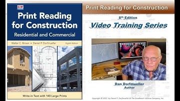 Video Training Series Overview for Print Reading for Construction, 8th Ed.