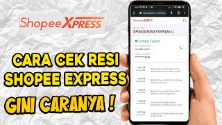 Cara Mengecek Resi Shopee Express Terbaru