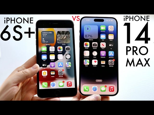 Iphone 14 Pro Max Vs Iphone 6S+! (Comparison) (Review) - Youtube