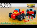 Lego Classic 10696 assembling to a racing car robot #146