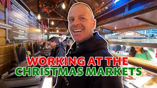 Tiny Tim Works At The Christmas Markets