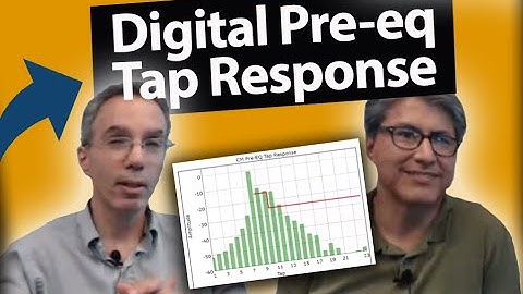 DOCSIS PNM: Digital Pre-eq Tap Response