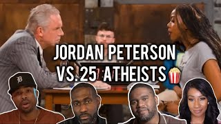 Jordan Peterson vs. 25 atheists | REACTION