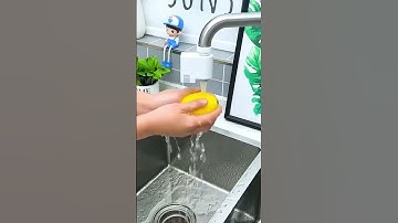 Sink sensor hands free water supply good for saving water and clean faucet always