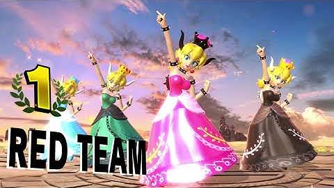Smash Mods Ultimate:  Bowsette Team Battle 15 Stock