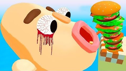 SANDWITCH Runner satisfying GAME Mobile 999 #mobilegames  #sandwitchrunner #satisfyinggames