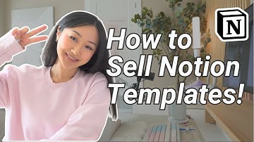 How I Make and Sell Notion Templates (Behind the Scenes, Step by Step!)