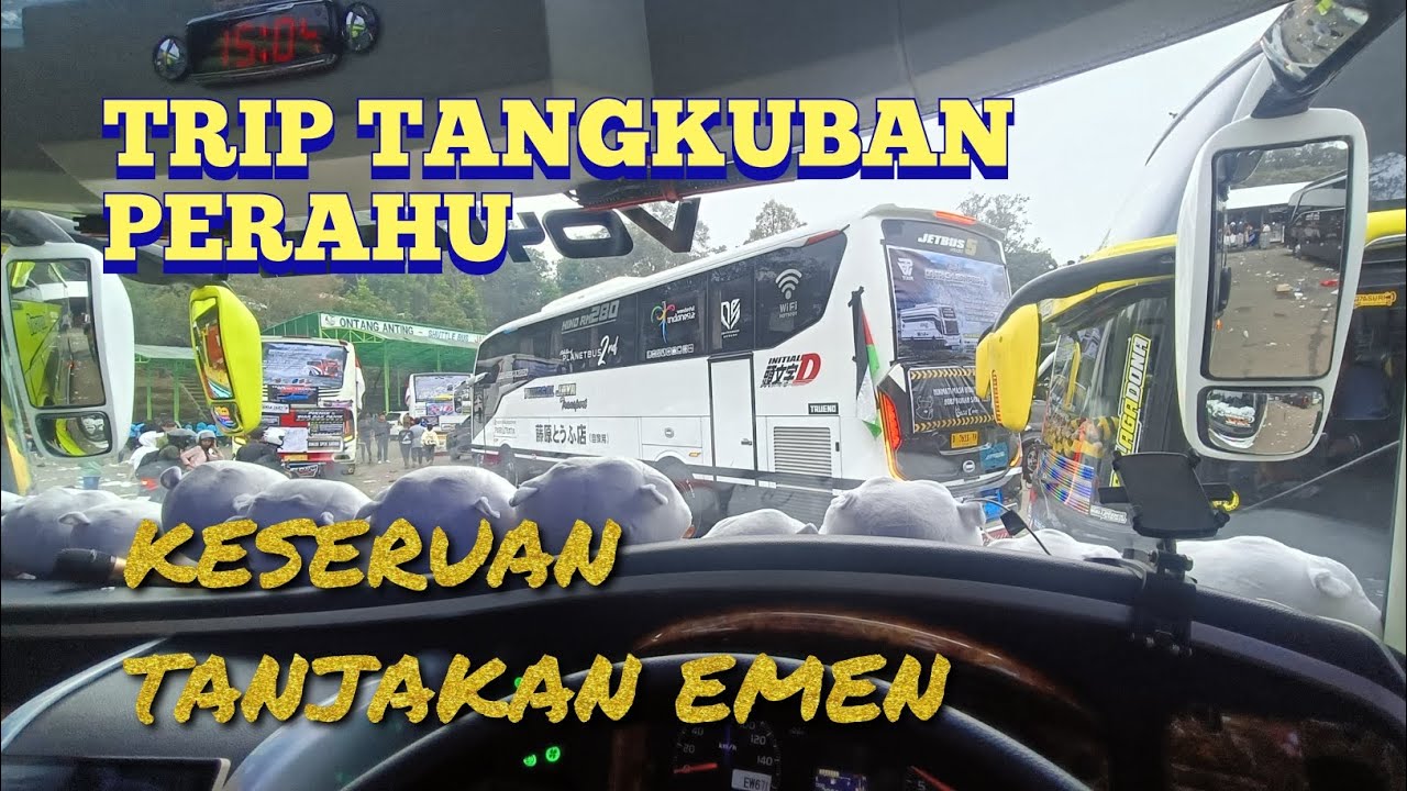 TRIP TANGKUBAN PERAHU otw kontes BASURI