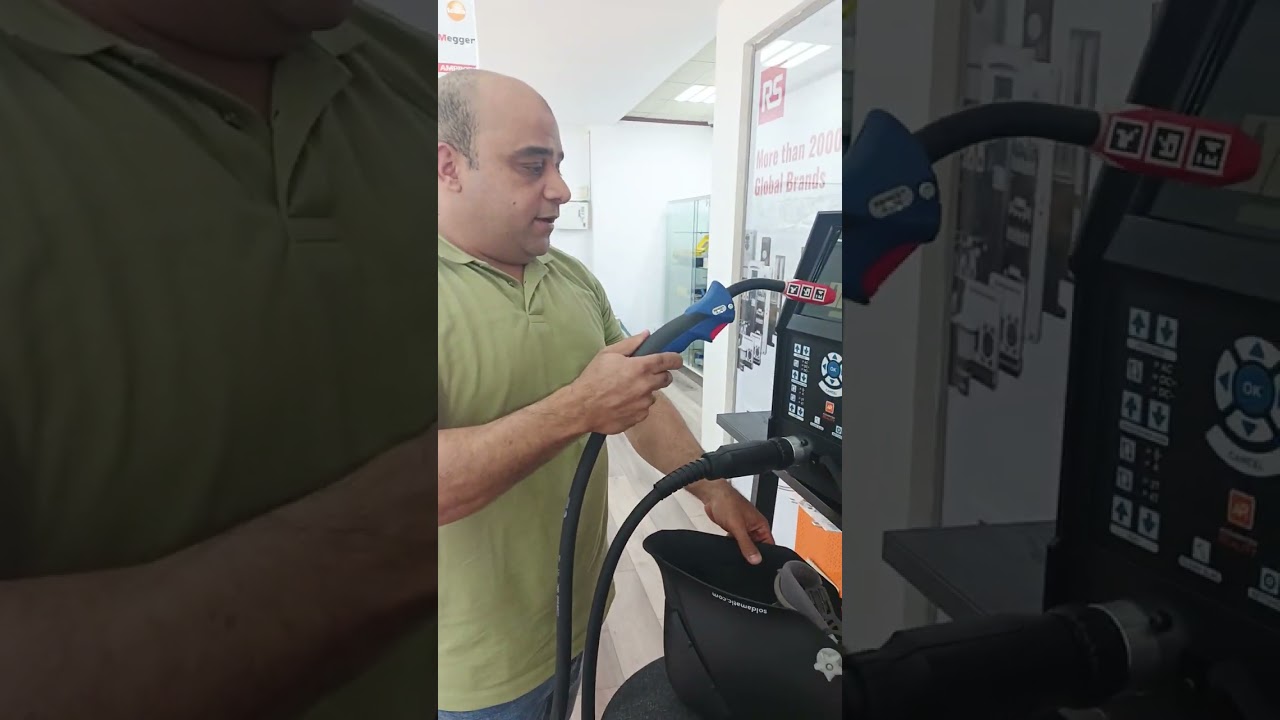 WELDING SIMULATOR SOLDAMATIC DEMO BY LOTFY FAIRY ARAB ENGINEERS FOR TRADING CO LTD. 