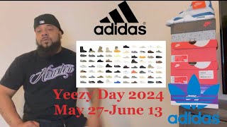 YEEZY DAY 2024!! UNBOXING ALL YEEZY’S! #yeezy #yeezyday #adidas #onmysole