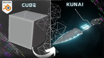 Creating a Sci Fi Kunai in Blender a Quick and Easy Guide